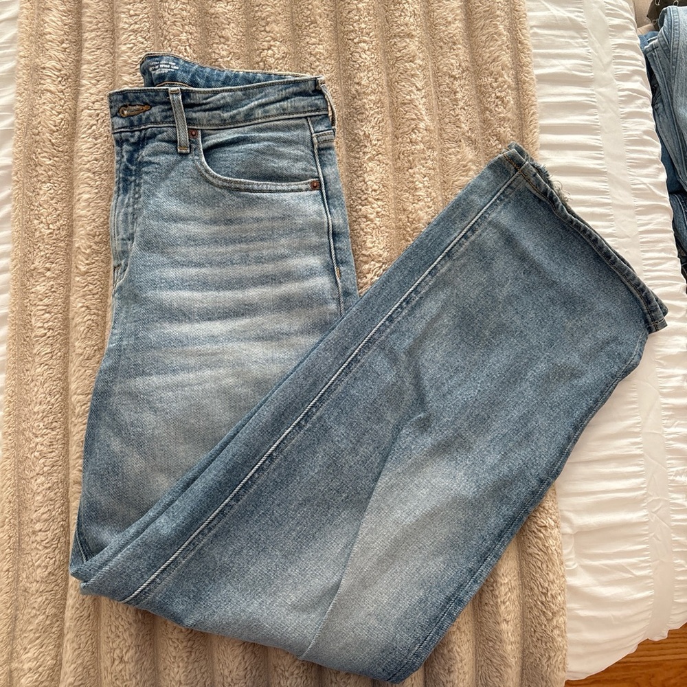Old Navy Light Blue Straight Jeans